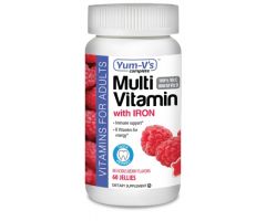 Multivitamin Supplement Adults 60 per Bottle Berry Flavor 1103327BT