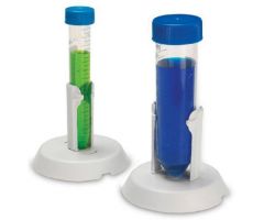 Conical Tube Tube Holder Single Place 15 mL / 50 mL Tube Size Gray 2-1/2 Inch High X 3 Inch Diameter
