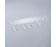 Drawer Organizing Divider Set, Clear, 3”