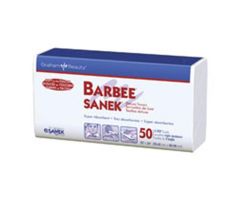 Barbee Patient Towel 3 Ply Tissue 12 in x 24 in White Disposable 500/Ca