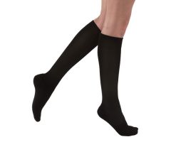 Jobst Activewear 20-30 Knee-Hi Socks,Black, Large Full Calf