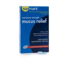 Cold and Cough Relief sunmarkmucus E.R.1,200 mg
