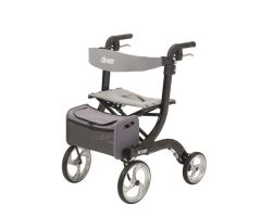 Nitro Rollator, Black with 10" Casters