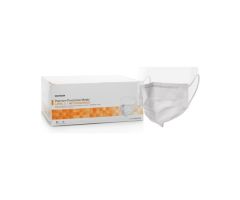 Procedure Mask with Eye Shield  Anti-fog Strip Pleated Earloops One Size Fits Most White NonSterile ASTM Level 3 Adult BX