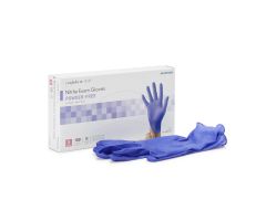 Exam Glove Confiderm 3.0 Small NonSterile Nitrile Standard Cuff Length Textured Fingertips Blue Not Rated