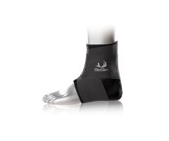 Ankle Sleeve BioSkin Medium Pull-On / Hook and Loop Closure Left or Right Foot