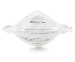 Particulate Respirator / Surgical Mask 3M  VFlex  Medical N95 Flat Fold Elastic Strap One Size Fits Most White NonSterile ASTM F1862 Adult