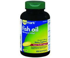 Omega 3 Supplement sunmark Fish Oil 1000 mg