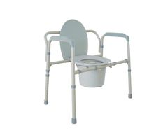 Drive Heavy Duty Bariatric Folding Bedside Commode Chair