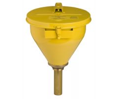 Funnel Justrite Large Drum Steel 2.6 gal. Capacity