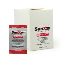 Sunscreen with Dispenser Box SunX SPF Individual Packet Lotion
