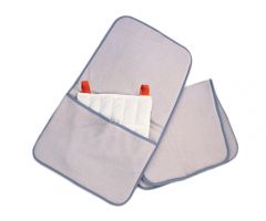 Relief Pak moist heat pack cover, velour with foam, oversize w/pocket