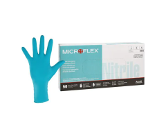 MICROFLEX N89 Nitrile Exam Gloves Large Green Non-Sterile 10x50/Ca