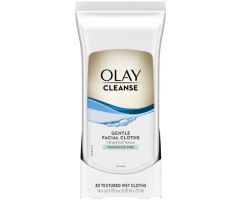 Personal Wipe Olay Gentle Clean Soft Pack Water / Hexylene Glycol / Glycerin / Dimethicone Unscented 30 Count