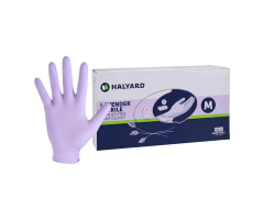 Lavender Nitrile Exam Gloves Medium Lavender Non-Sterile 250/Bx