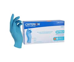Criterion N100 Nitrile Exam Gloves Small Blue Non-Sterile 10 BX/CA