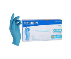Criterion N100 Nitrile Exam Gloves X-Large Blue Non-Sterile 90/Bx, 10 BX/CA