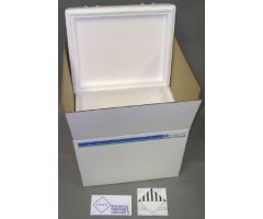 Insulated Shipper Therapak 14 X 16 X 18 Outer Dimensions, 11 X 13 X 16 Inner Dimensions For Transporting Biological Substance Category B Specimens