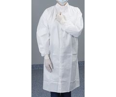 Cleanroom Lab Coat Contec CritiGear White X-Large Knee Length Disposable BG