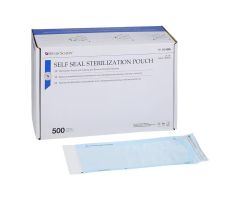 Sterilization Pouch Self Seal 3.5 in x 9 in 8 BX/CA