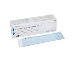 Sterilization Pouch Self Seal 2.75 in x 9 in 6 BX/CA