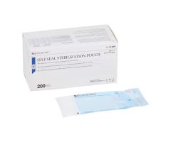 Sterilization Pouch Self Seal 2.25 in x 4 in 200/Bx