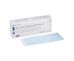Sterilization Pouch Self Seal 4.25 in x 11 in 200/Bx