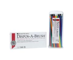 Dispos-a-Brush Bendable Brushes Assorted Assorted Bristles 50 BX/CA