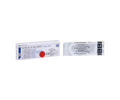 Carbon Steel Sterile Surgical Blade #12 10/Bx