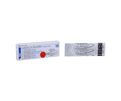 Carbon Steel Sterile Surgical Blade #23 Disposable 10/Bx