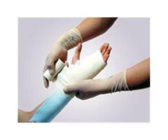 Orthopedic Splint White/Blue 2"x15', 1/Box