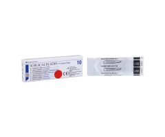 Carbon Steel Sterile Surgical Blade #15S Disposable 10/Bx
