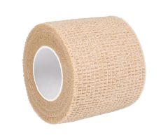 Self-Adherent Bandage Non-Woven Fabric 2"x5yd Tan Non-Sterile Ea