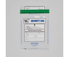 Alert Personal Property Bags, Clear, 9x12