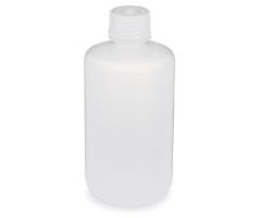 Boston Round Bottle Diamond RealSeal Narrow Mouth / Round Polypropylene 250 mL (8 oz.)