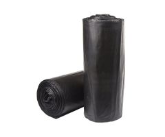 Trash Bag  56 gal. Black LLDPE 1.5 mil 43 X 47 Inch Star Seal Bottom Coreless Roll