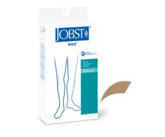 Jobst Relief 20-30 Thigh-Hi Open Toe Beige Large