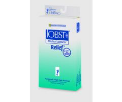 Jobst Relief 20-30 Thigh-Hi Black Small w/Silicone Band