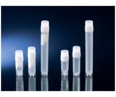 Nunc Cryogenic Tube Round Bottom Plain 12.5 X 70 mm 3.6 mL Without Color Coding Screw Cap Polypropylene Tube