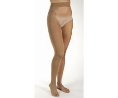 Jobst Chaps 20-30 Open-Toe Beige Med-Right Leg