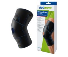 Hinged Knee Brace Actimove PF Sports Edition X-Large Pull-On 20 to 22 Inch Thigh Circumference Left Knee