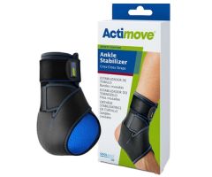 Ankle Stabilizer Actimove Sports Edition One Size Fits Most Hook and Loop Strap Closure Left or Right Foot
