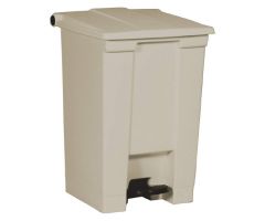 WASTECAN, RUBBERMAID STEP-ON PLAS BGE 12GL