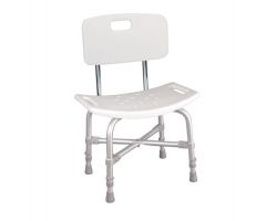 Bath Bench - Heavy Duty With Back Bariatric (KD) Each