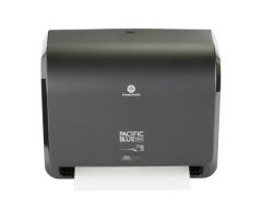 Paper Towel Dispenser Pacific Blue Ultra Black Touch Free 1 Roll Wall Mount