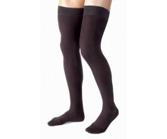 Jobst for Men 15 - 20 Thigh-Hi Black Medium