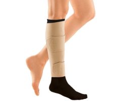Compression Wrap circaid juxatalite HD Lower Leg Medium  Long Tan Open Toe

