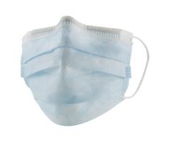 Procedure Mask Intco Pleated Earloops One Size Fits Most Blue NonSterile ASTM Level 1 Adult