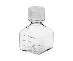 General Purpose Bottle Nalgene Narrow Mouth / Square Polycarbonate / Polypropylene 30 mL (1 oz.)