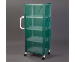 Multi Purpose Cart  4 Shelf with Mint Green Cover -11768